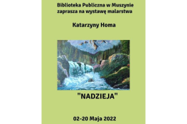 Muszyna Wydarzenie Wystawa Wystawa malarstwa Katarzyny Homa pt. "Nadzieja".